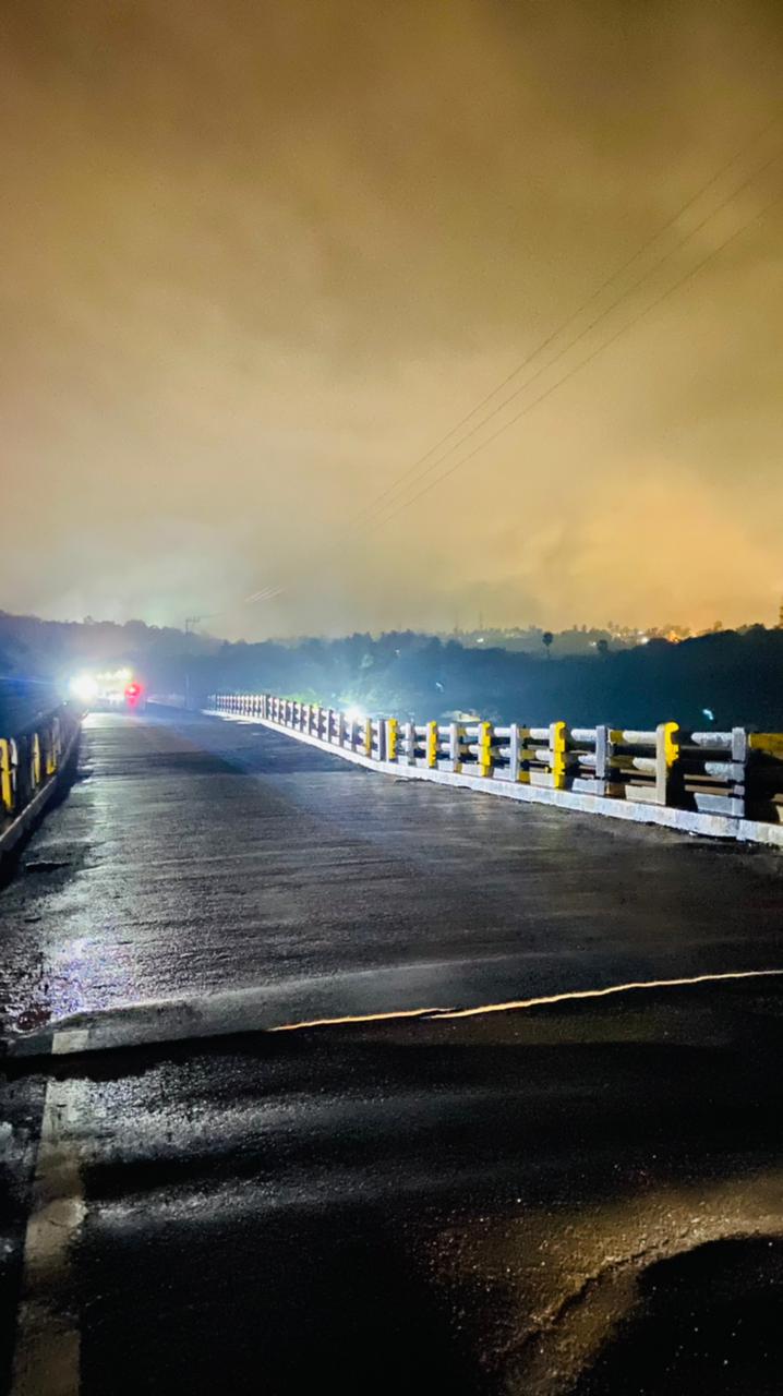 ಮಂಗಳೂರು: ವಿಮಾನ ನಿಲ್ದಾಣಕ್ಕೆ ಸಂಪರ್ಕ  ಕಲ್ಪಿಸುವ ಮರವೂರು ಸೇತುವೆ ಕುಸಿತ