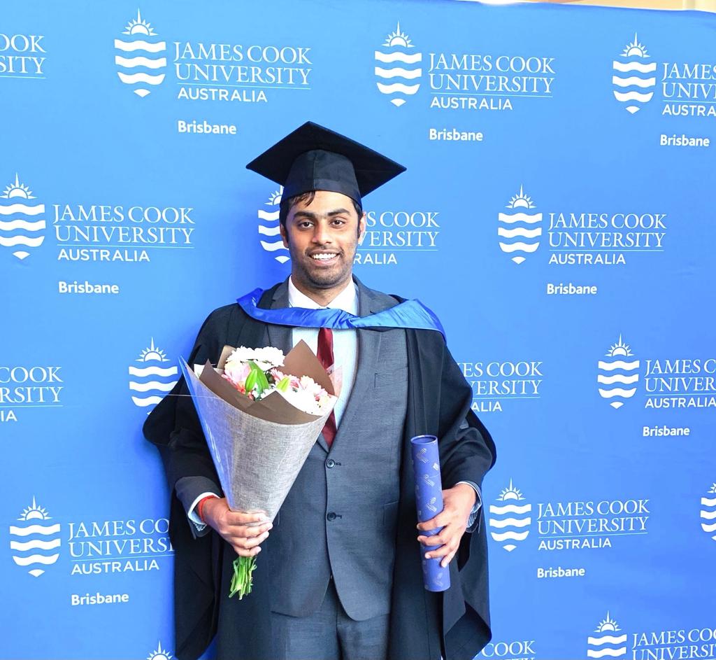 ಪ್ರಜ್ವಲ್ ಹೊದ್ದೇಟ್ಟಿಗೆ ಆಸ್ಟ್ರೇಲಿಯಾದ ಬ್ರೀಸ್ಬನೆ ಕ್ಯಾಂಪಸ್ ನಿಂದ ಫೆಲೋಶಿಪ್