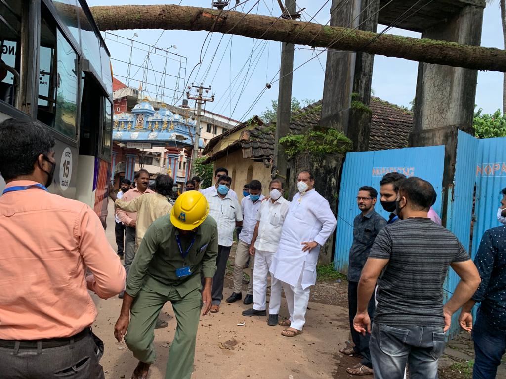 ಮಂಗಳೂರು: ಸಿಟಿ ಬಸ್ ಮೇಲೆ ಉರುಳಿ ಬಿದ್ದ ತೆಂಗಿನಮರ.!   ಬೊಂಡ ಕಿತ್ತ ಸಾರ್ವಜನಿಕರು