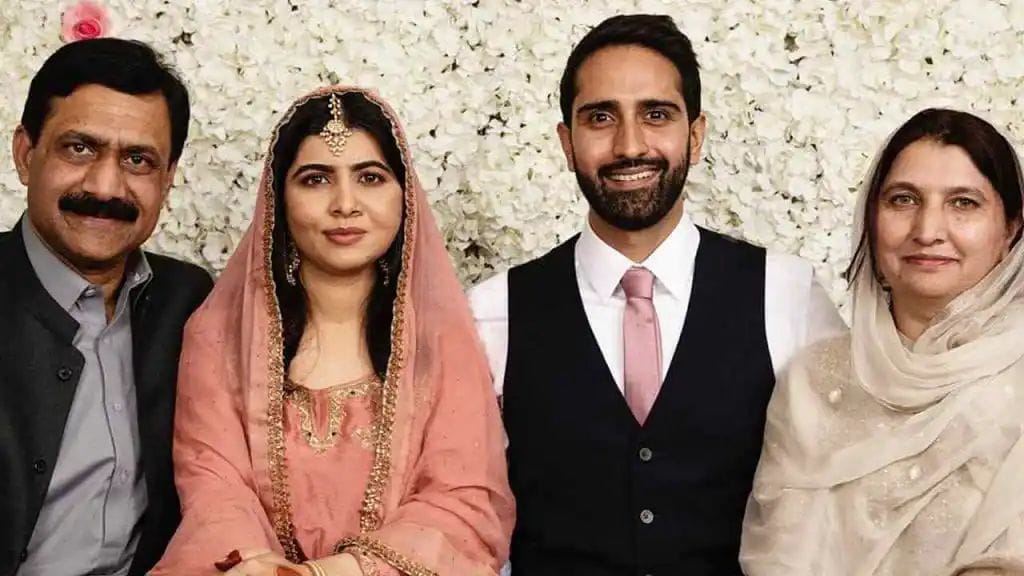 ದಾಂಪತ್ಯಕ್ಕೆ ಕಾಲಿಟ್ಟ ನೊಬೆಲ್ ಶಾಂತಿ ಪ್ರಶಸ್ತಿ ಪುರಸ್ಕ್ರತೆ ಮಲಾಲಾ