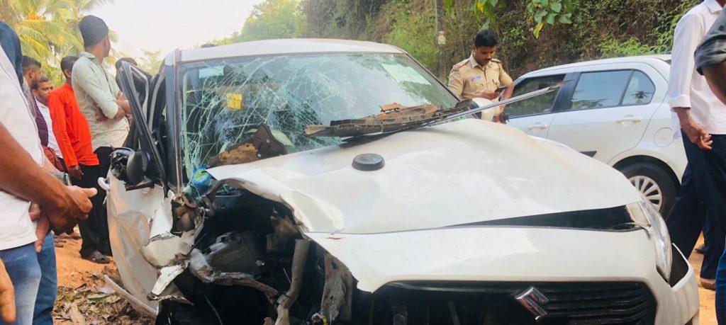 ಪುತ್ತೂರು: ಕಾರುಗಳ ಮದ್ಯೆ ಮುಖಾಮುಖಿ ಡಿಕ್ಕಿ| ಓರ್ವ ಸಾವು, ಮೂವರು ಗಂಭೀರ