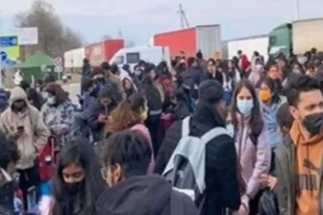 ಉಕ್ರೇನ್: ರಾಜಧಾನಿ ಕಿವ್ ನಿಂದ ತಪ್ಪಿಸಿಕೊಳ್ಳಲು ಯತ್ನಿಸುತ್ತಿದ್ದ ಭಾರತೀಯ ವಿದ್ಯಾರ್ಥಿಗೆ ಗುಂಡೇಟು