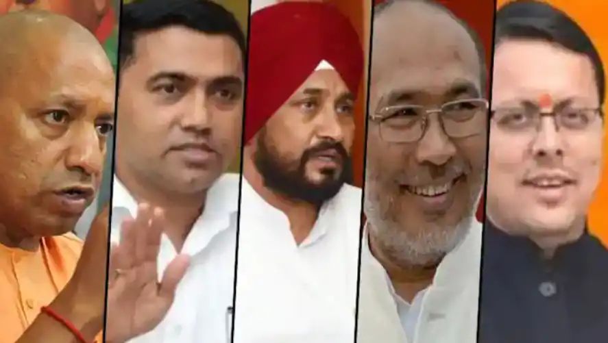 ಪಂಚರಾಜ್ಯ ಕದನ: ಬಿಜೆಪಿ, ಆಪ್ ಮುನ್ನಡೆ