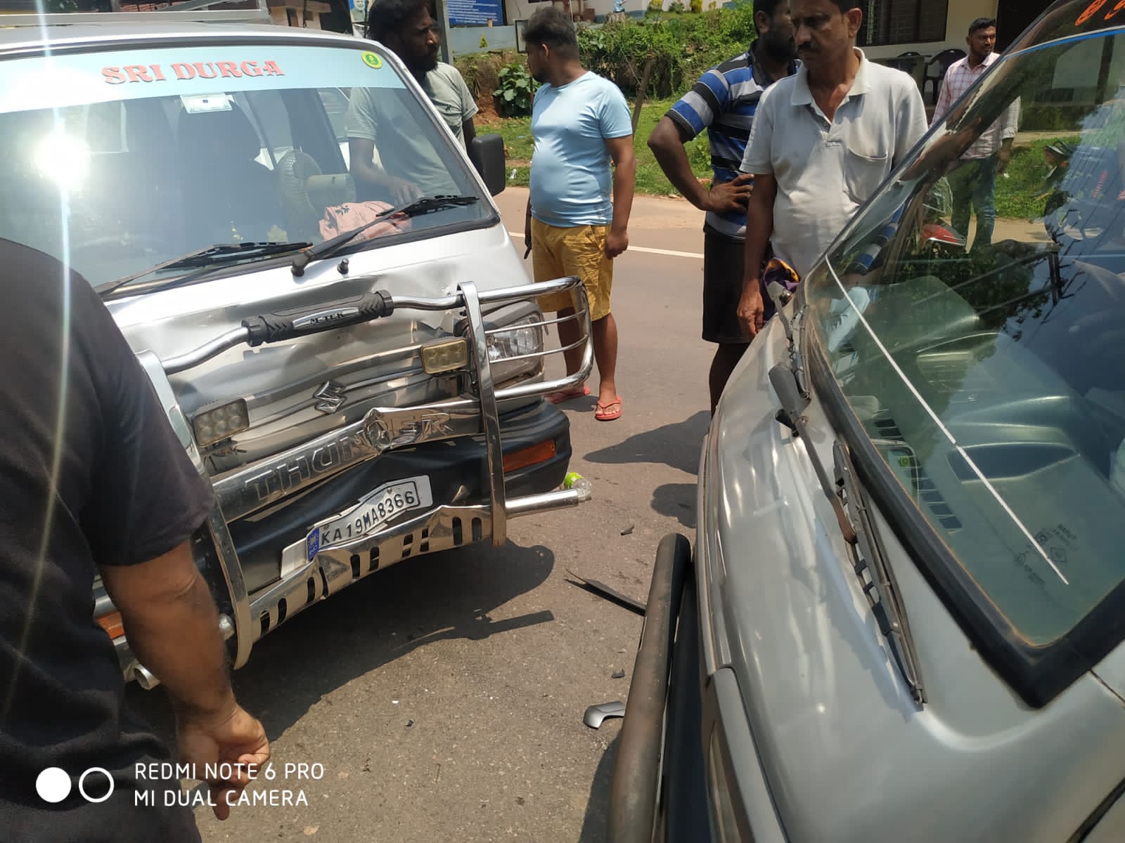 ಸುಳ್ಯ: ಜಾಲ್ಸೂರು ಬಳಿ ಓಮಿನಿ ಕಾರುಗಳ ಮುಖಾಮುಖಿ ಡಿಕ್ಕಿ