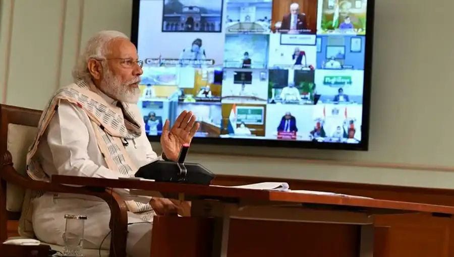 ಪ್ರಧಾನಿ ನೇತೃತ್ವದಲ್ಲಿ ಸಿಎಂಗಳ ಸಭೆ| ಕೊರೊನಾ ನಡುವೆಯು ಪೆಟ್ರೋಲ್ ಡೀಸೇಲ್ ದರ ಇಳಿಸುವಂತೆ ಪ್ರಧಾನಿ ಮನವಿ|