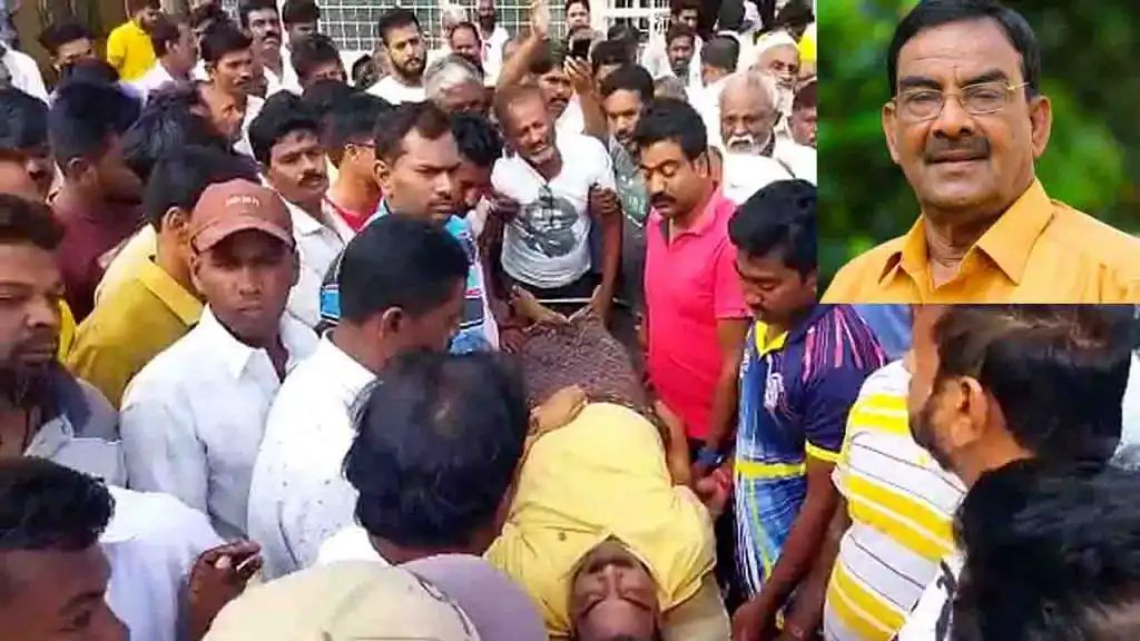 ಮಾಜಿ ಶಾಸಕ ಜಿ.ವಿ ಶ್ರೀರಾಮರೆಡ್ಡಿ ವಿದಿವಶ