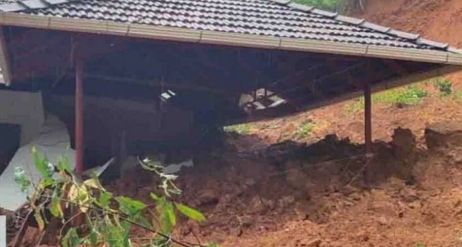 ಸುಳ್ಯ ; ಗೃಹಪ್ರವೇಶಕ್ಕೆ ಸಜ್ಜಾದ ಮನೆ ಭಾರೀ ಮಳೆಗೆ ನೆಲಸಮ