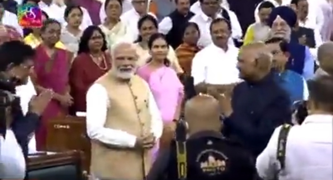 ನಿರ್ಗಮಿತ ರಾಷ್ಟ್ರಪತಿಗೆ ಮೋದಿ ಅವಮಾನ ಮಾಡಿದ್ರಾ!? ಎಎಪಿ ರಿಲೀಸ್ ಮಾಡಿದ ವಿಡಿಯೋದ ಸತ್ಯಾಂಶವೇನು?