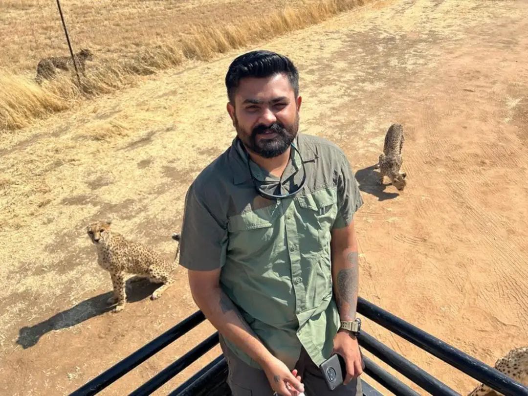 ಚೀತಾ ಪ್ರಾಜೆಕ್ಟ್ ನಲ್ಲಿ ಪುತ್ತೂರಿನ ಮುಳಿಯದ ಪಶುವೈದ್ಯ ಡಾ. ಸನತ್ ಕೃಷ್ಣ|