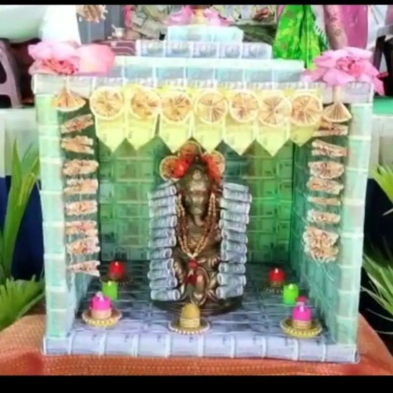 1.43 ಕೋಟಿ ರೂ. ಮೌಲ್ಯದ ಕರೆನ್ಸಿಗಳಿಂದ ತಯಾರಾದ ಗಣೇಶ ಮಂಟಪ; ಸೋಶಿಯಲ್ ಮೀಡಿಯಾ ದಲ್ಲಿ ವೈರಲ್