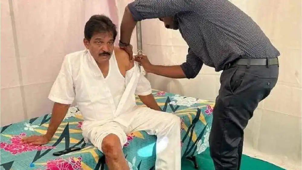 ಭಾರತ್ ಜೋಡೋ ಯಾತ್ರೆ ವೇಳೆ ಕಾಲ್ತುಳಿತ| ಕೆ.ಸಿ‌ ವೇಣುಗೋಪಾಲ್ ಜಖಂ
