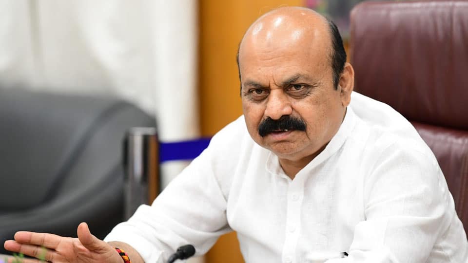 ನಾಳೆ ಮಂಗಳೂರಿಗೆ ಸಿಎಂ ಬೊಮ್ಮಾಯಿ ಭೇಟಿ