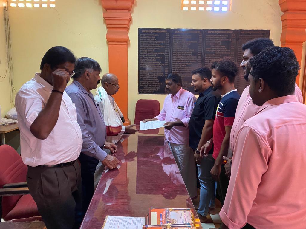 ಸುಳ್ಯ ಜಾತ್ರೋತ್ಸವದಲ್ಲಿ ಅನ್ಯಧರ್ಮಿಯರಿಗೆ ವ್ಯಾಪಾರ ನಿಷೇಧಿಸಲು ಹಿಂ.ಜಾ.ವೇ.ಮನವಿ