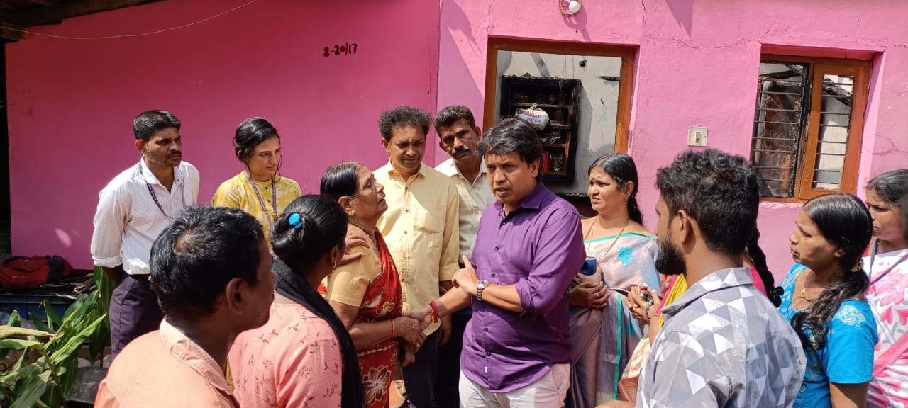 ಕಾವೂರು ಶಾರ್ಟ್ ಸರ್ಕ್ಯೂಟ್ ನಿಂದ ಮನೆ ಬೆಂಕಿಗಾಹುತಿ