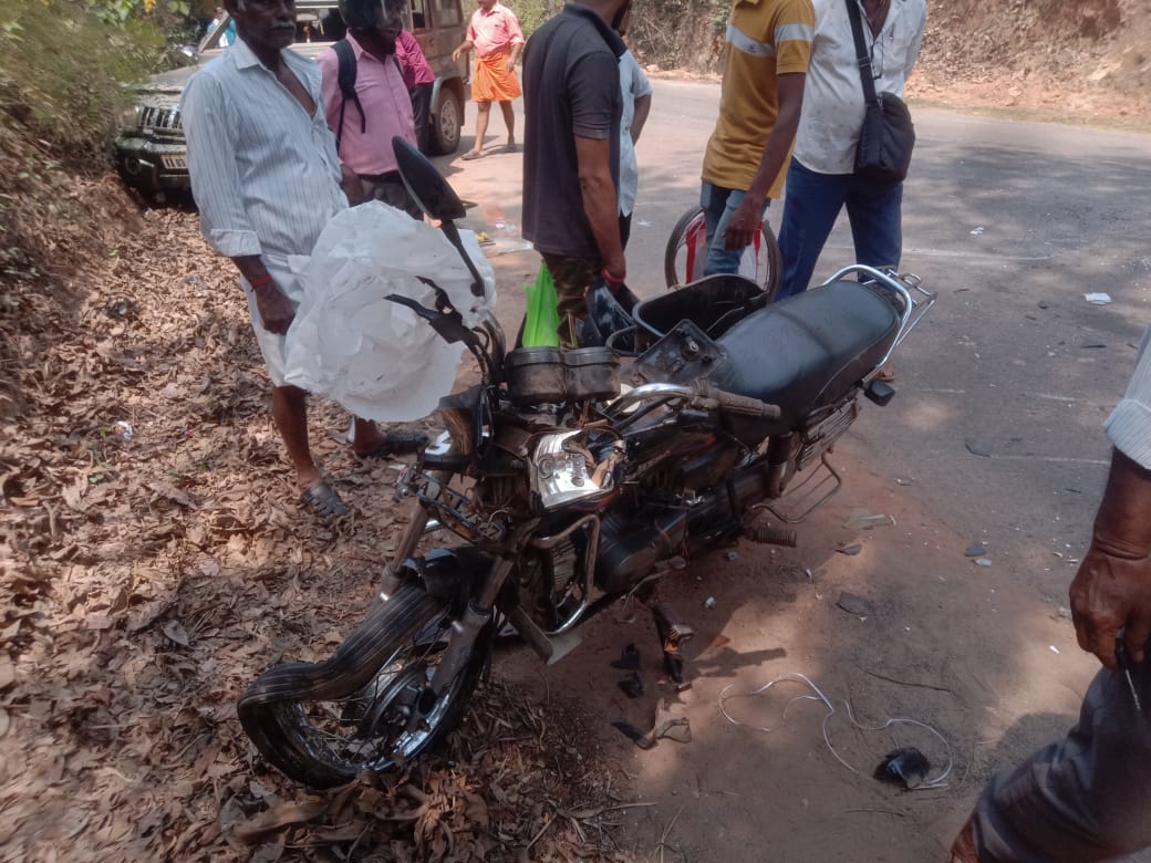 ಉಪ್ಪಿನಂಗಡಿ: ಬೈಕ್ ಮೇಲೆ ಬೊಲೆರೋ ಪಲ್ಟಿ|ಬೈಕ್ ಸವಾರ ಮೃತ್ಯು