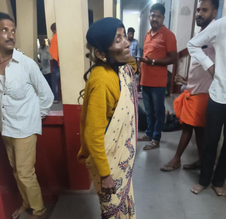 ಕೊಕ್ಕಡ: ಮನೆಯಿಂದ ತಪ್ಪಿಸಿಕೊಂಡು ಬಂದ ಹಾಸನ ಮೂಲದ ವೃದ್ಧೆಗೆ ನೆರವಾದ ಯುವಕರು