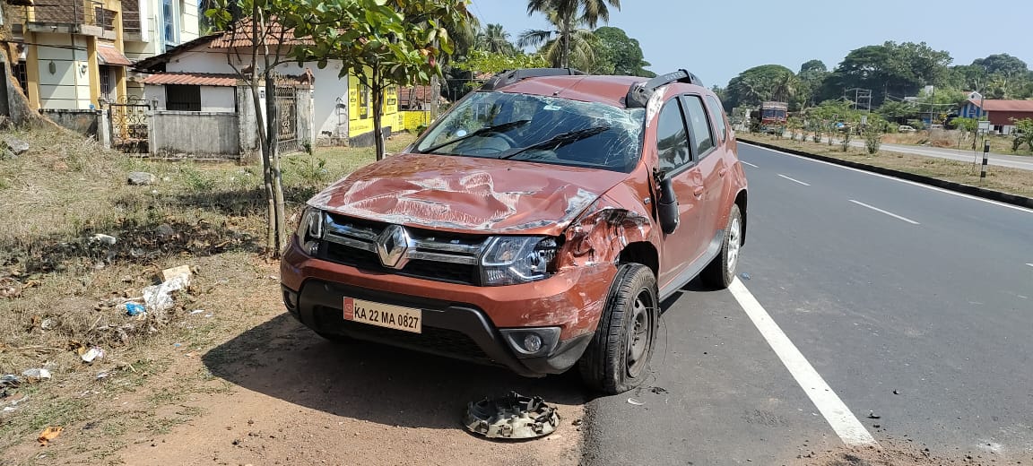 ಉಡುಪಿ: ಕಾರುಗಳ ನಡುವೆ ಅಪಘಾತ – ನಾಲ್ವರಿಗೆ ಗಾಯ