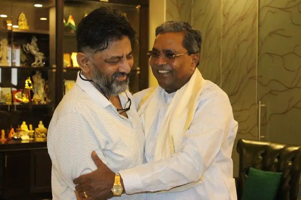 ನೂತನ ಸಿಎಂ ಆಗಿ ಸಿದ್ದರಾಮಯ್ಯ, ಡಿಸಿಎಂ ಆಗಿ ಡಿ.ಕೆ ಶಿವಕುಮಾರ್ ಆಯ್ಕೆ| ಮೇ.20 ಕ್ಕೆ ಪ್ರಮಾಣವಚನ