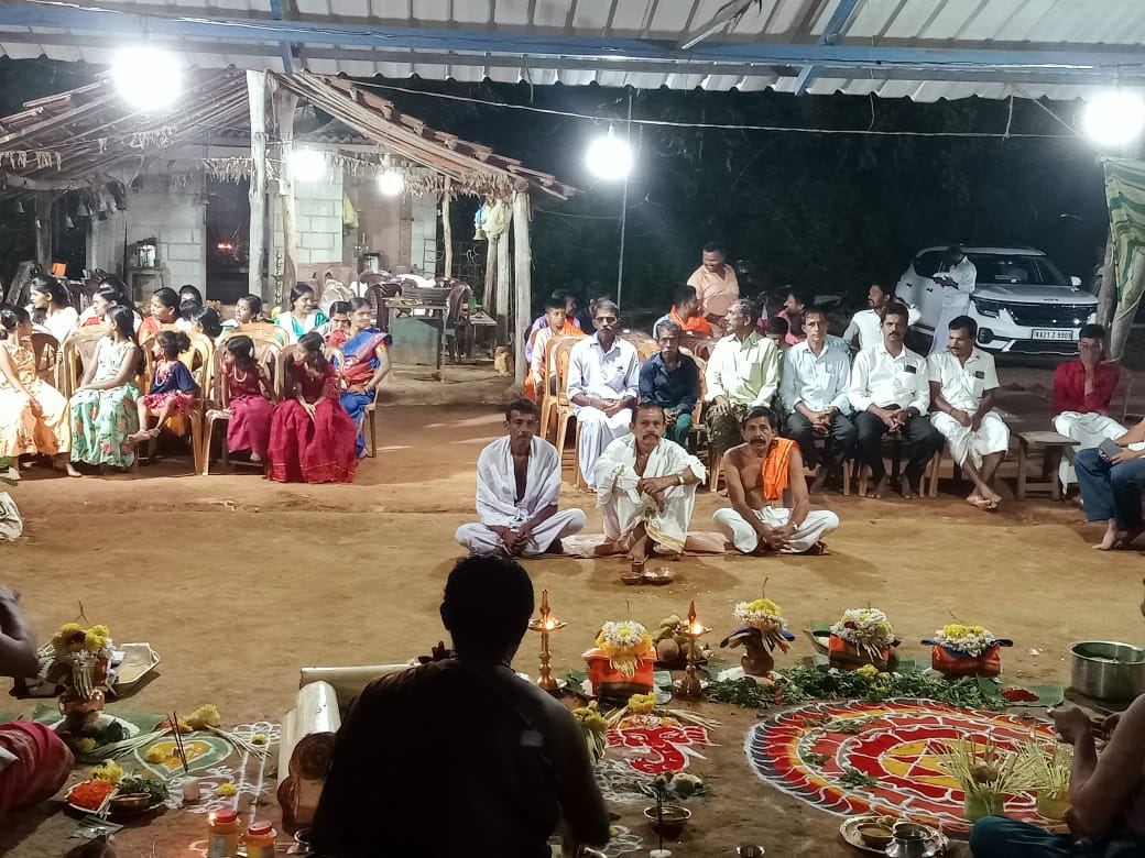 ಕಾಣಿಯೂರು: ಪುಣ್ಚತ್ತಾರು ಶ್ರೀ ವಿಷ್ಣುಮೂರ್ತಿ ದೈವಸ್ಥಾನ, ಶ್ರೀ ಕಾಳಿಕಾಂಬ ದೇವಿ ದೇವಸ್ಥಾನದಲ್ಲಿ ಸುದರ್ಶನ ಹೋಮ