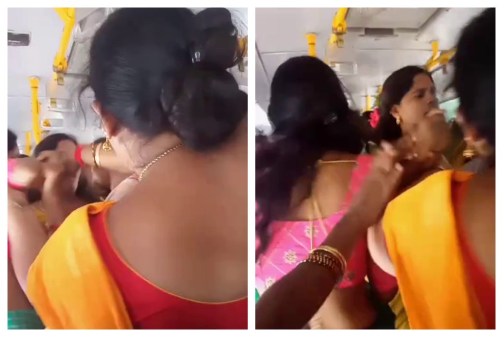 ಮೈಸೂರು: ಫ್ರೀ ಬಸ್ ನಲ್ಲಿ ಕೈಕೈ ಮಿಲಾಯಿಸಿದ ಮಹಿಳೆಯರು