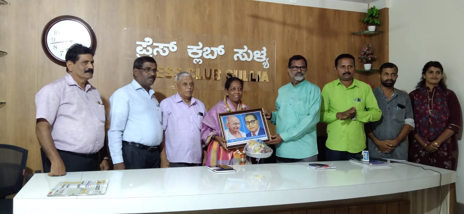 ಸುಳ್ಯ ಪ್ರೆಸ್ ಕ್ಲಬ್ ವತಿಯಿಂದ ಶಾಸಕಿ ಭಾಗೀರಥಿ ಮುರುಳ್ಯ ಅವರಿಗೆ ಸನ್ಮಾನ