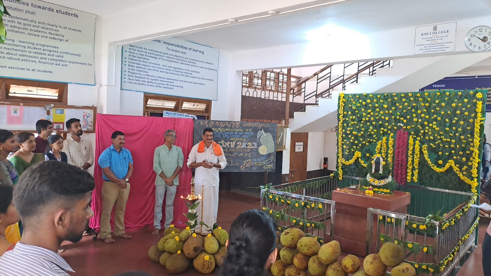ಸುಬ್ರಹ್ಮಣ್ಯ: ಕೆ. ಎಸ್.ಎಸ್. ಕಾಲೇಜಿನಲ್ಲಿ ಹಲಸು ಮೇಳ ಪ್ರದರ್ಶನ | ವಿದ್ಯಾರ್ಥಿಗಳಿಂದ ಹಲಸಿನ ಖಾದ್ಯಗಳ ಪ್ರದರ್ಶನ ಮತ್ತು ಮಾರಾಟ
