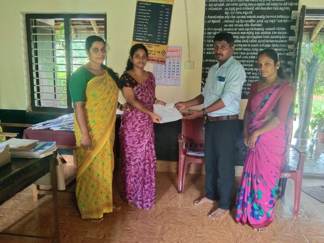 ಐವರ್ನಾಡು: ಶ್ರೀ ಕ್ಷೇತ್ರ ಧರ್ಮಸ್ಥಳ ಗ್ರಾಮಾಭಿವೃದ್ಧಿ ಯೋಜನೆಯಡಿ ಶಿಕ್ಷಕರ ಮಂಜೂರಾತಿ ಪತ್ರ ವಿತರಣೆ