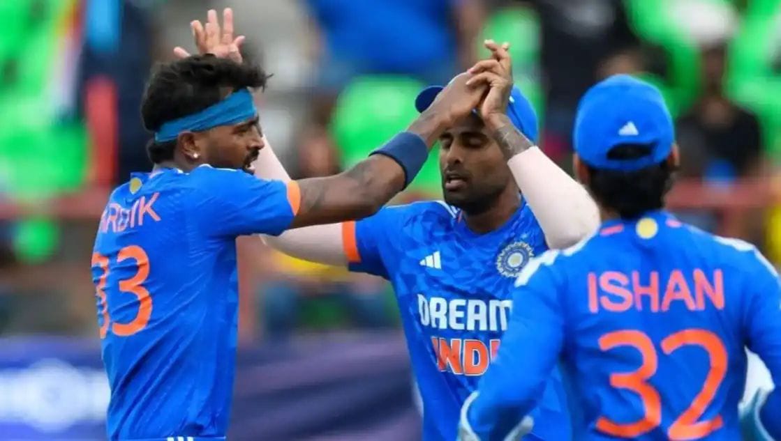 ಅಬ್ಬರಿಸಿದ ಸೂರ್ಯಕುಮಾರ್; ಭಾರತಕ್ಕೆ 7 ವಿಕೆಟ್ ಗಳ ಜಯ