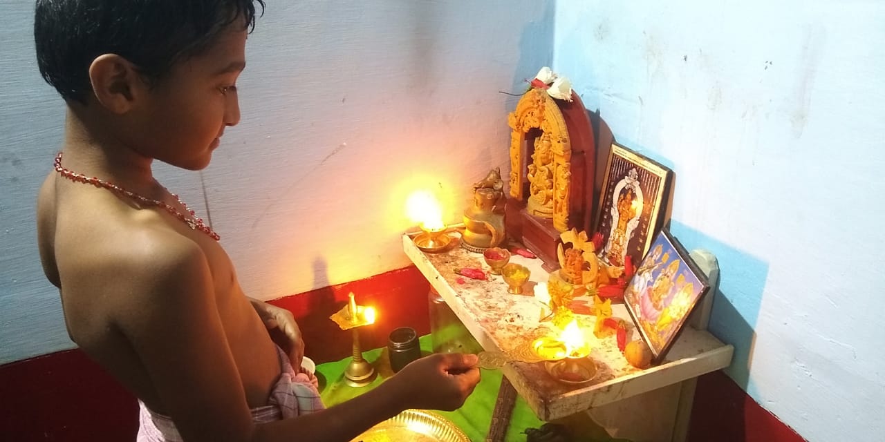 ಚಿಕ್ಕಮಗಳೂರು : ವಿಕ್ರಮ್ ನ ಯಶಸ್ವಿ ಲ್ಯಾಂಡಿಂಗ್ ಗೆ ಪುಟ್ಟ ಪೊರನ ಪ್ರಾರ್ಥನೆ