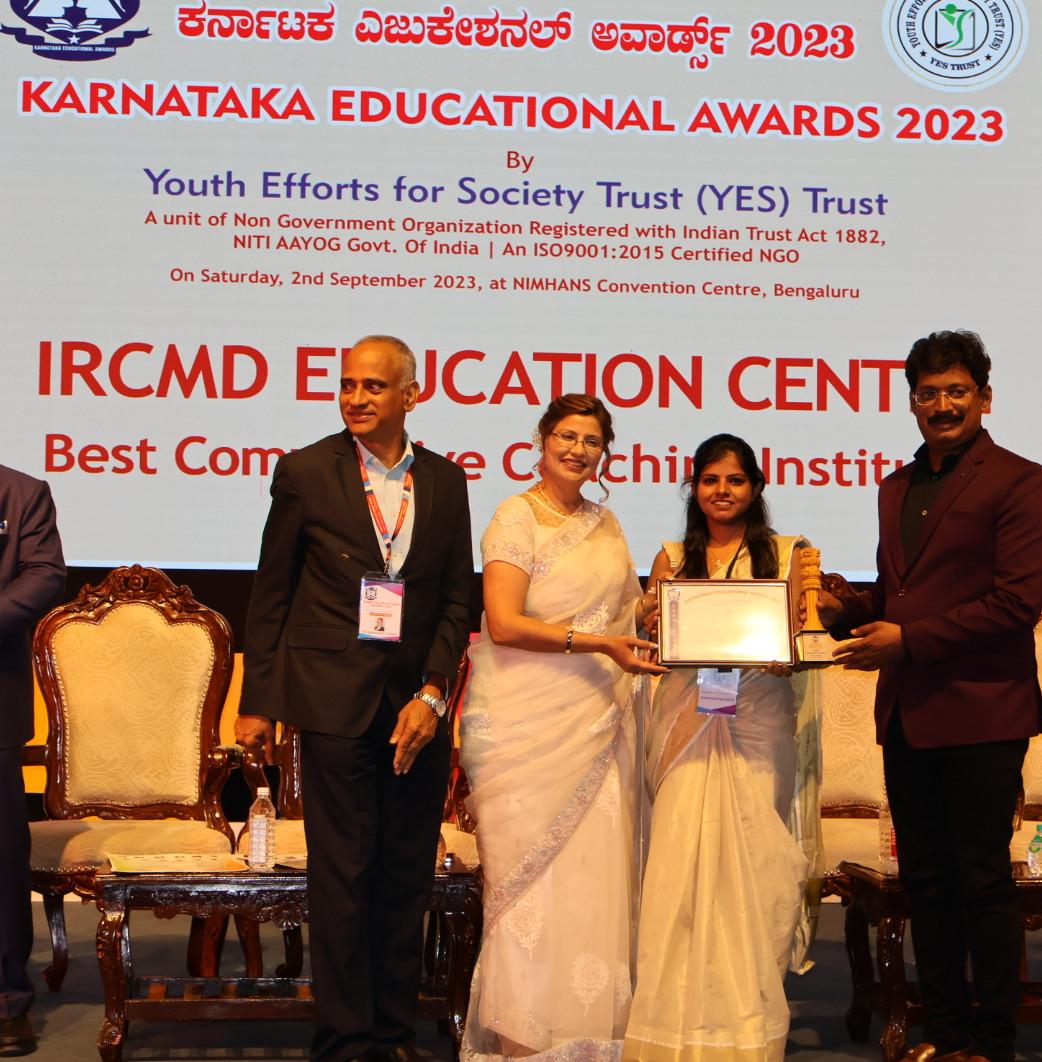 ಪುತ್ತೂರು:ಕರ್ನಾಟಕ ಎಜ್ಯುಕೇಶನಲ್ ಅವಾರ್ಡ್-2023 ಪಡೆದುಕೊಂಡ ಐ.ಆರ್.ಸಿ.ಎಂ.ಡಿ. ಸಂಸ್ಥೆ