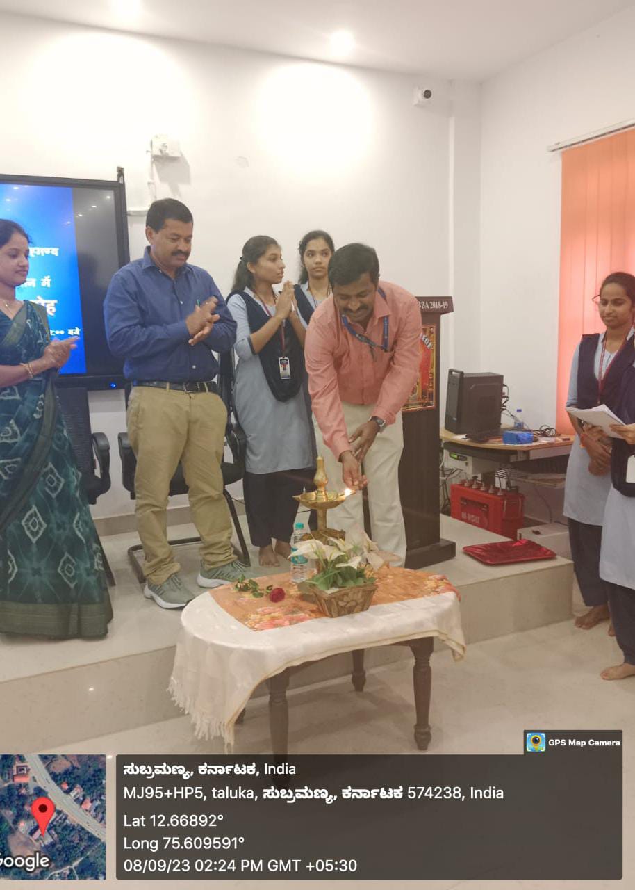 ಸುಬ್ರಹ್ಮಣ್ಯ: ಕೆ.ಎಸ್.ಎಸ್ ಕಾಲೇಜಿನಲ್ಲಿ “ಹಿಂದಿ” ಸಂಘ ಉದ್ಘಾಟನೆ