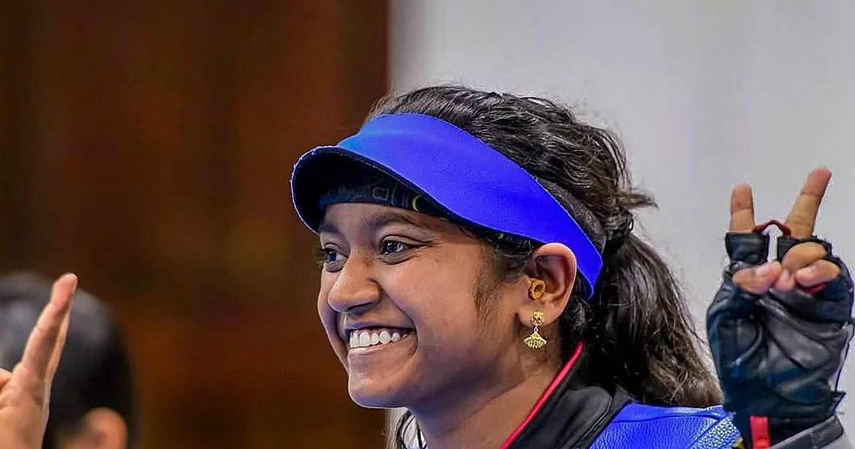 ಏರ್ ರೈಫಲ್‌ನಲ್ಲಿ ಚಿನ್ನ ಗೆದ್ದ ಭಾರತದ ಇಳವೆನ್ನಿಲಾ ವಾಳರಿವನ್‌