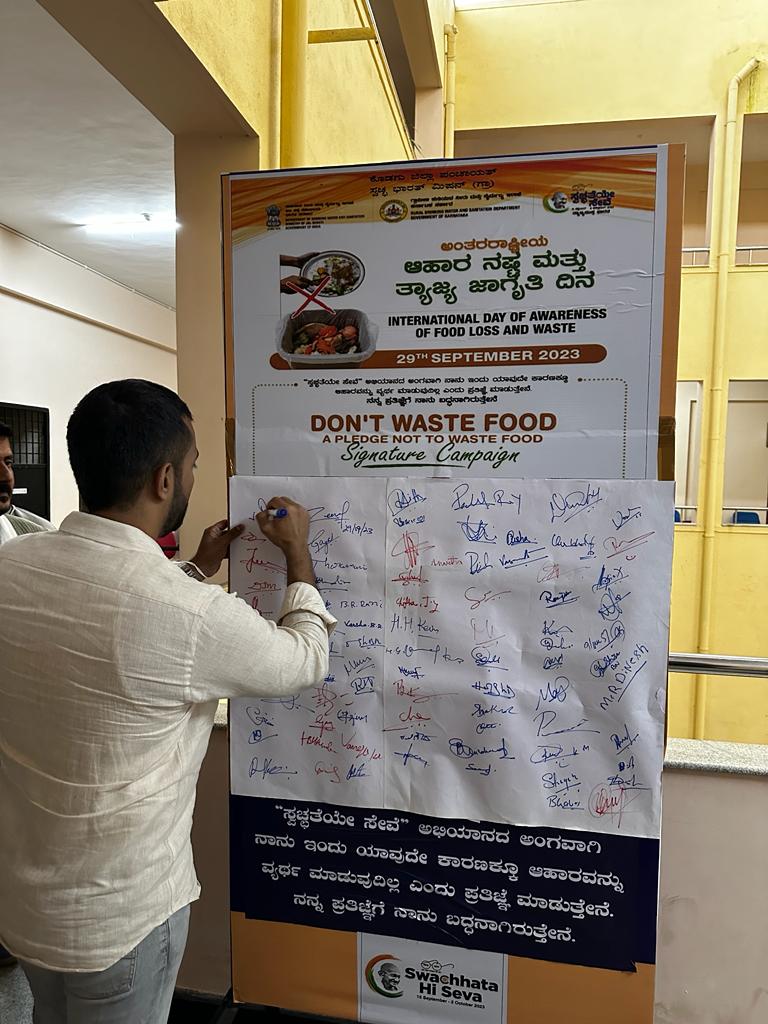 ಮಡಿಕೇರಿ: ಆಹಾರ ಪದಾರ್ಥ ವ್ಯರ್ಥ ಮಾಡಬೇಡಿ ಶಾಸಕ ಡಾ.ಮಂತರ್ ಗೌಡ