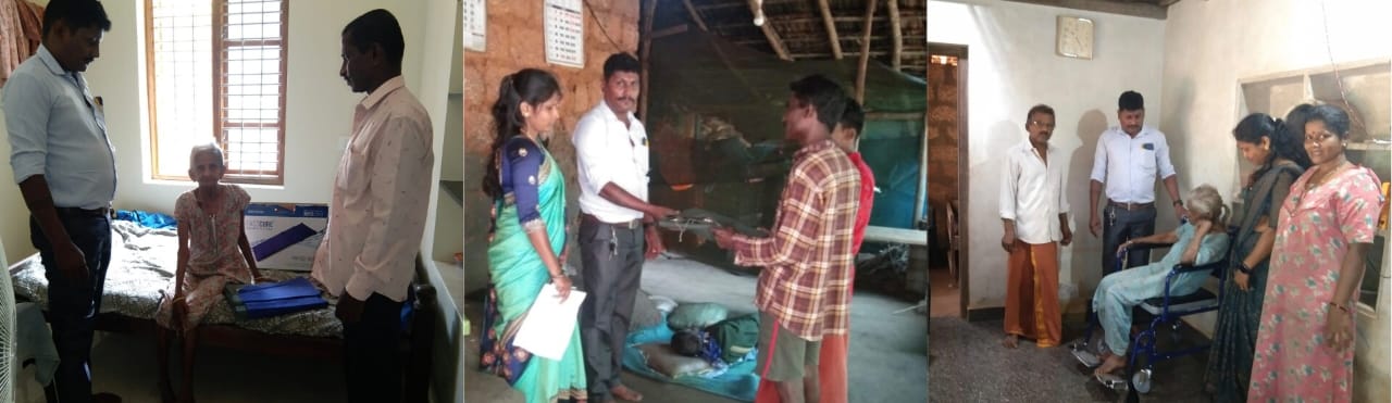 ಸುಳ್ಯ: ಶ್ರೀ ಕ್ಷೇತ್ರ ಧರ್ಮಸ್ಥಳ ಗ್ರಾಮಾಭಿವೃದ್ಧಿ ಯೋಜನೆಯಿಂದ ವಾಟರ್ ಬೆಡ್, ವೀಲ್ ಚೇರ್ ಹಸ್ತಾಂತರ