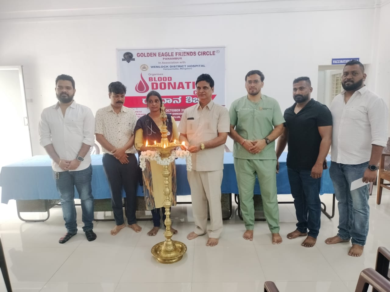 ಸುರತ್ಕಲ್:ರಕ್ತದಾನ ಮಹಾದಾನ-ಡಾ. ಕೆ.ವಿ. ಪ್ರಕಾಶ್|ಗೋಲ್ಡನ್ ಈಗಲ್ ಫ್ರೆಂಡ್ಸ್ ಸರ್ಕಲ್ ವತಿಯಿಂದ ರಕ್ತದಾನ ಶಿಬಿರ