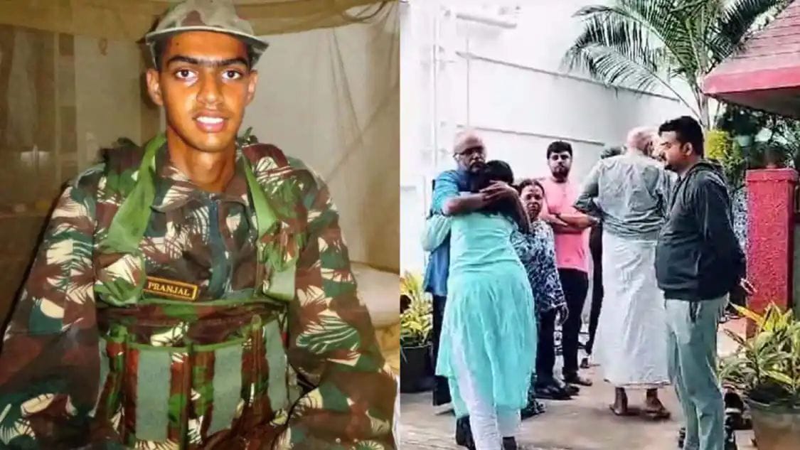 ಉಗ್ರರೊಂದಿಗೆ ಎನ್ ಕೌಂಟರ್| ಹುತಾತ್ಮರಾದ ಕನ್ನಡಿಗ ಕ್ಯಾ. ಎಂ.ವಿ ಪ್ರಾಂಜಲ್