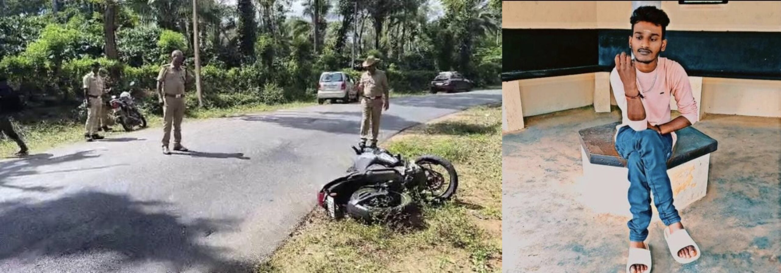 ಪೊನ್ನಂಪೇಟೆ: ಕಾರು ಬೈಕ್ ಡಿಕ್ಕಿ- ಬೈಕ್ ಸವಾರ ಸಾವು