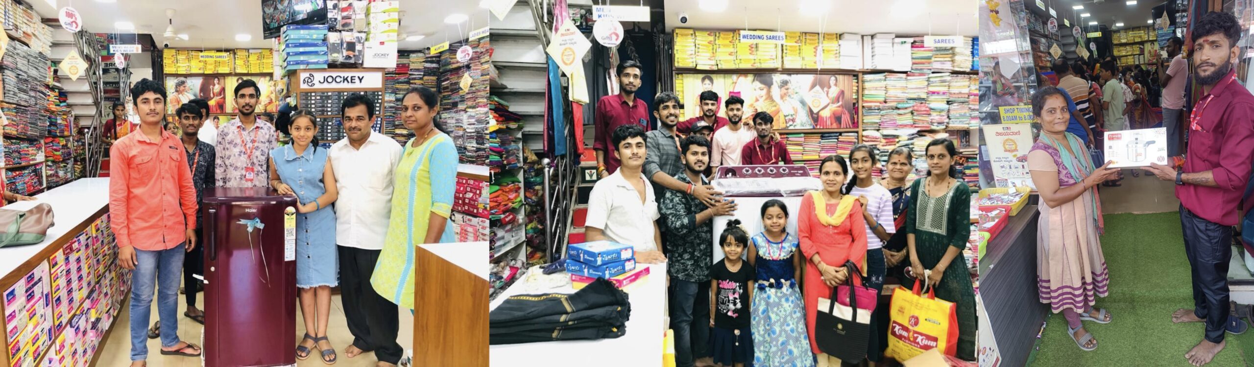 ಸುಳ್ಯದ ಹೆಸರಾಂತ ವಸ್ತ್ರ ಮಳಿಗೆ ಕುಂ..ಕುಂ.. ಪ್ಯಾಶನ್ ನಲ್ಲಿ ಬಿಗ್ ಸೇಲ್| ಸ್ಕ್ರಾಚ್ ಕಾರ್ಡ್ ಗೆದ್ದವರಿಗೆ ಬಹುಮಾನ
