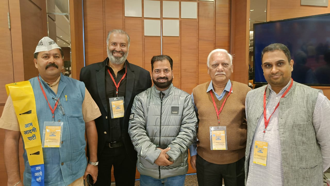 ಡಿ. 31ರಂದು ದೆಹಲಿಯಲ್ಲಿ ನಡೆಯಲಿರುವ ಅಮ್ ಆದ್ಮಿ 12ನೇ ರಾಷ್ಟ್ರೀಯ ಸಮಿತಿ ಸಭೆಯಲ್ಲಿ ಅಶೋಕ್ ಎಡಮಲೆ