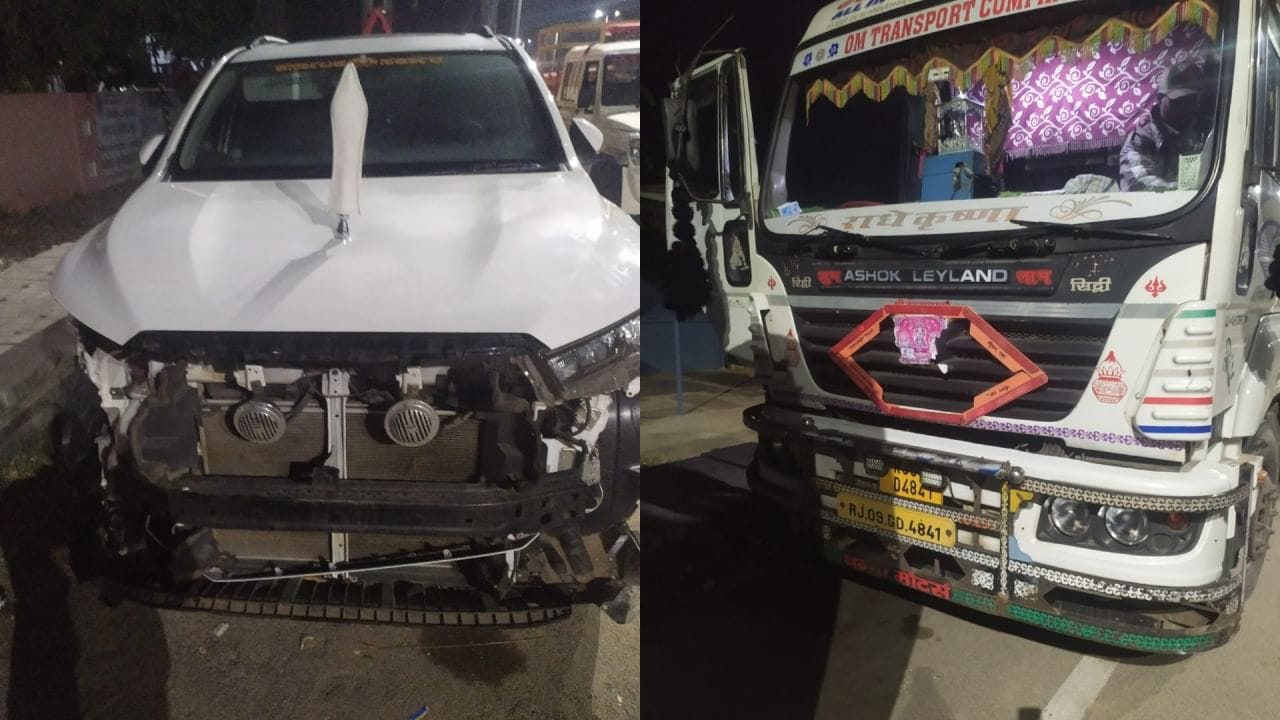 ಸಚಿವ ಮಧು ಬಂಗಾರಪ್ಪ ಕಾರು ಅಪಘಾತ