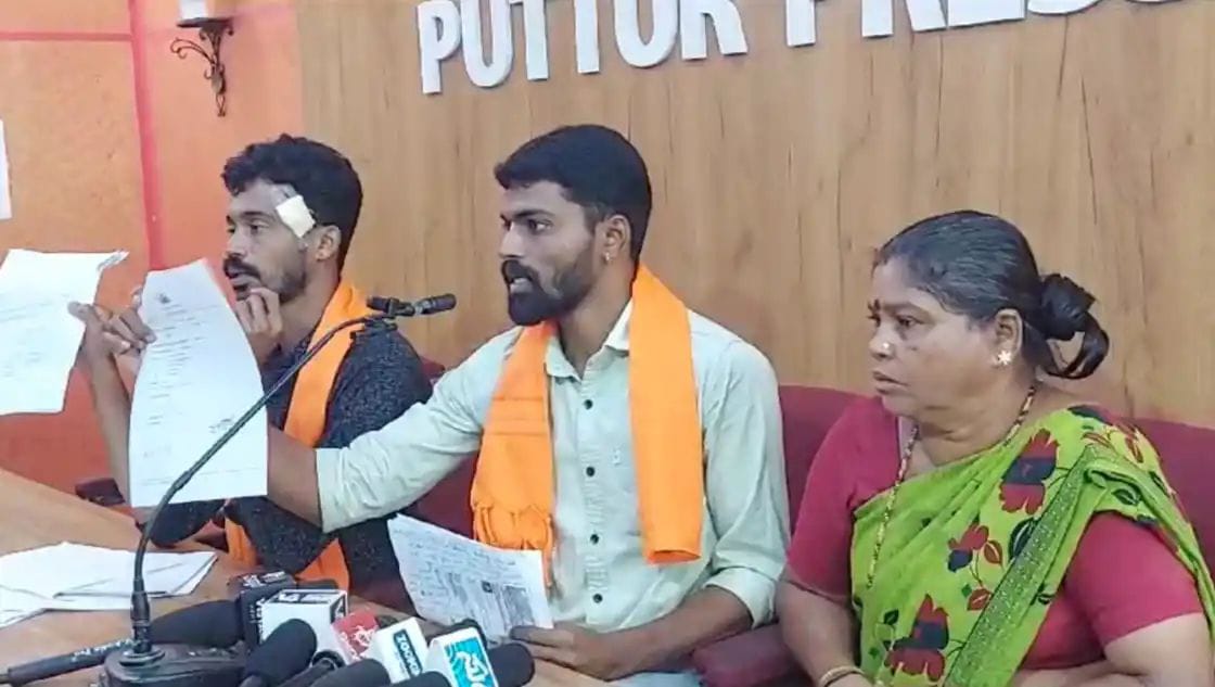 ಪುತ್ತೂರು: ಕೇವಲ ಕೇಸರಿ ಶಾಲು ಹಾಕಿದರೆ ಹಿಂದುತ್ವ ಆಗುತ್ತಾ..? ಪುತ್ತಿಲ ಪರಿವಾರದಿಂದ ಜೀವಕ್ಕೇ ಅಪಾಯವಿದೆ”| ಪುತ್ತಿಲ ಪರಿವಾರ ವಿರುದ್ಧ ಸಂತೋಷ್ ಕುಟುಂಬ ವಾಗ್ದಾಳಿ