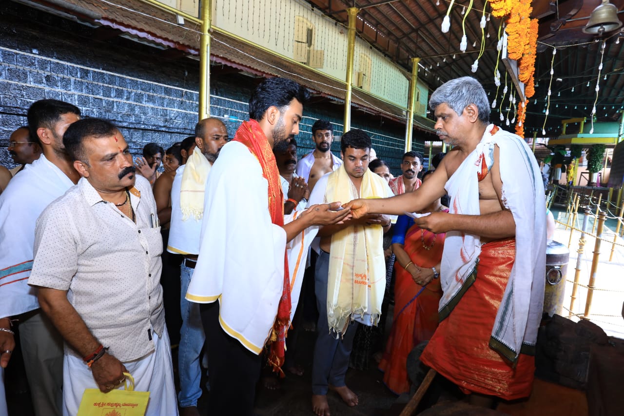 ಕುಕ್ಕೆ ಸುಬ್ರಹ್ಮಣ್ಯ ಕ್ಷೇತ್ರಕ್ಕೆ ಕ್ರಿಕೇಟಿಗ ಕೆ.ಎಲ್.ರಾಹುಲ್ ಭೇಟಿ