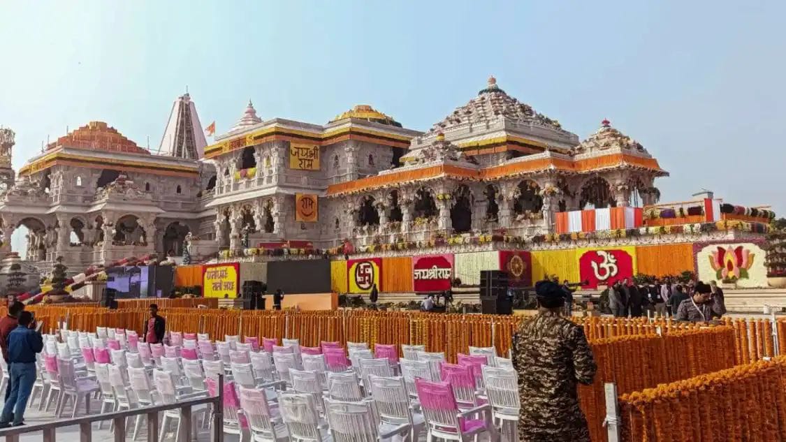 ಅಯೋಧ್ಯೆಯಲ್ಲಿಂದು ರಾಮಮಂದಿರ ಉದ್ಘಾಟನೆ| ಶ್ರೀರಾಮನ ಪ್ರಾಣಪ್ರತಿಷ್ಟೆಗೆ ದೇಶಾದ್ಯಂತ ಕಾತುರ, ಸಂಭ್ರಮ