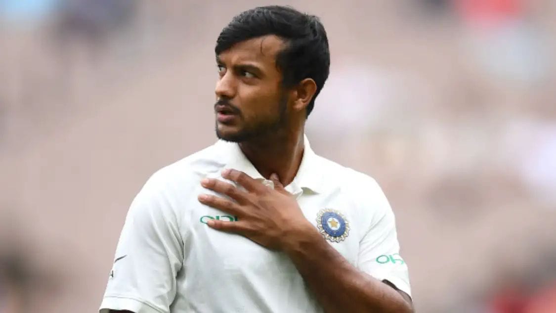 ಕ್ರಿಕೆಟಿಗ ಮಯಾಂಕ್ ಅಗರ್ವಾಲ್ ತೀವ್ರ ಅಸ್ವಸ್ಥ; ಆಸ್ಪತ್ರೆಗೆ ದಾಖಲು