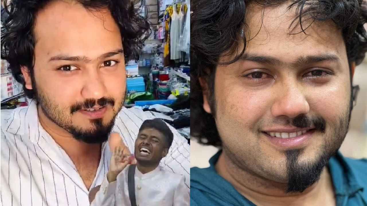 ಮಂಗಳೂರು: ಬಿಗ್ ಬಾಸ್ ನಲ್ಲಿ ಡ್ರೋನ್ ಪ್ರತಾಪ್ ರನ್ನರ್ ಅಪ್ ಸ್ಥಾನ ಪಡೆದ ಹಿನ್ನೆಲೆ ಅರ್ಧ ಮೀಸೆ, ಗಡ್ಡ ಬೋಳಿಸಿಕೊಂಡ ಪ್ರತಾಪ್ ಅಭಿಮಾನಿ