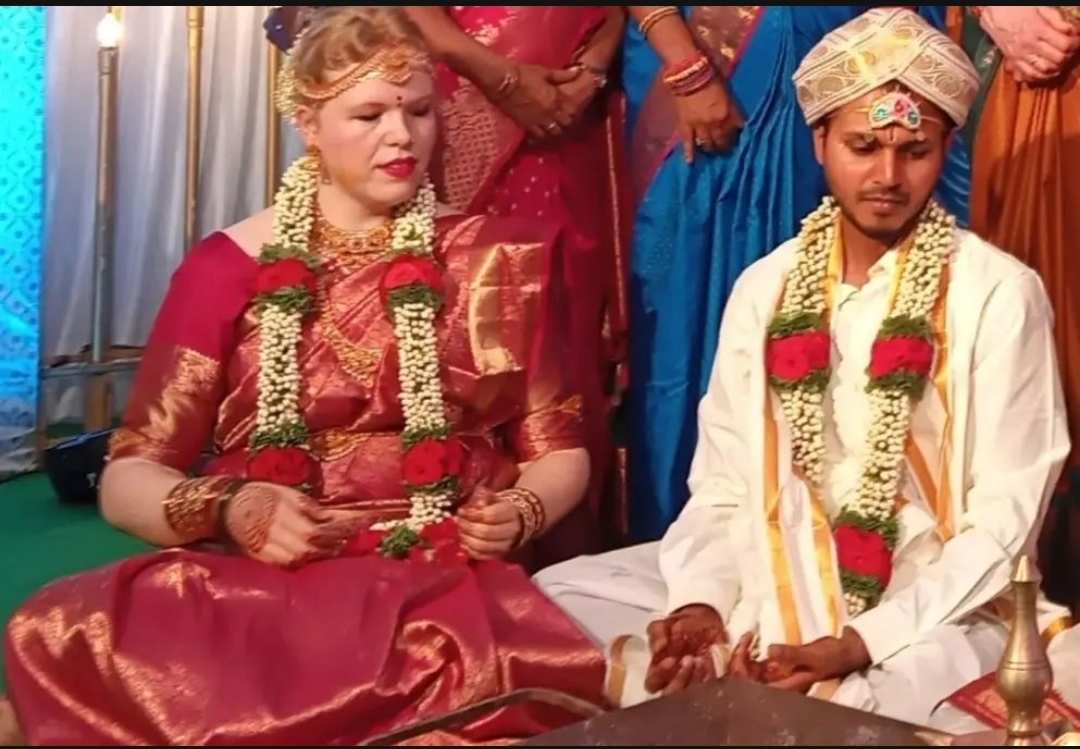 ಜರ್ಮನ್ ಯುವತಿ ಜೊತೆ ಕುಂದಾಪುರ ಯುವಕನ ಮದುವೆ