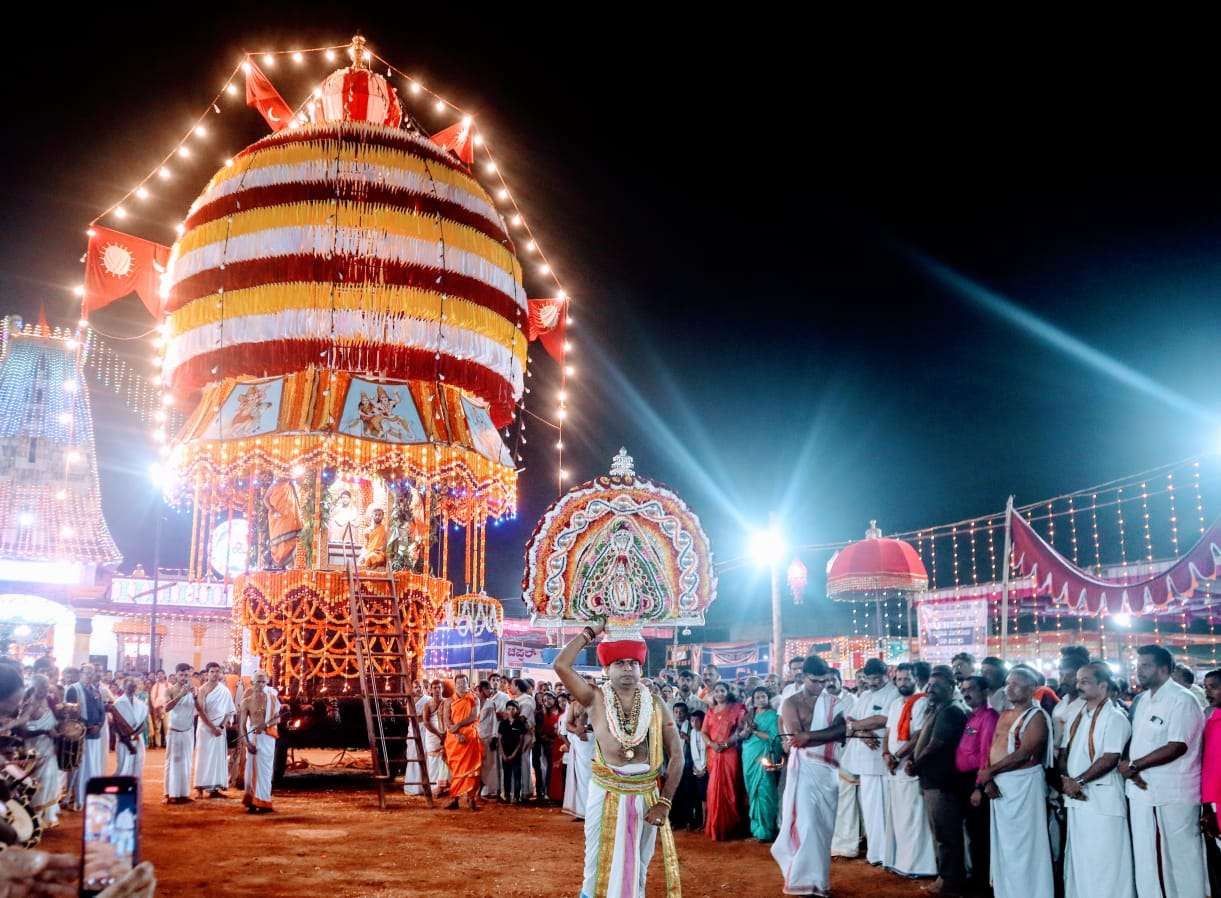 ಪಂಜ ಶ್ರೀ ಪಂಚಲಿಂಗೇಶ್ವರ ದೇವರ ಜಾತ್ರೆ| ಭಕ್ತಿ ಸಂಭ್ರಮದ ಬ್ರಹ್ಮ ರಥೋತ್ಸವ