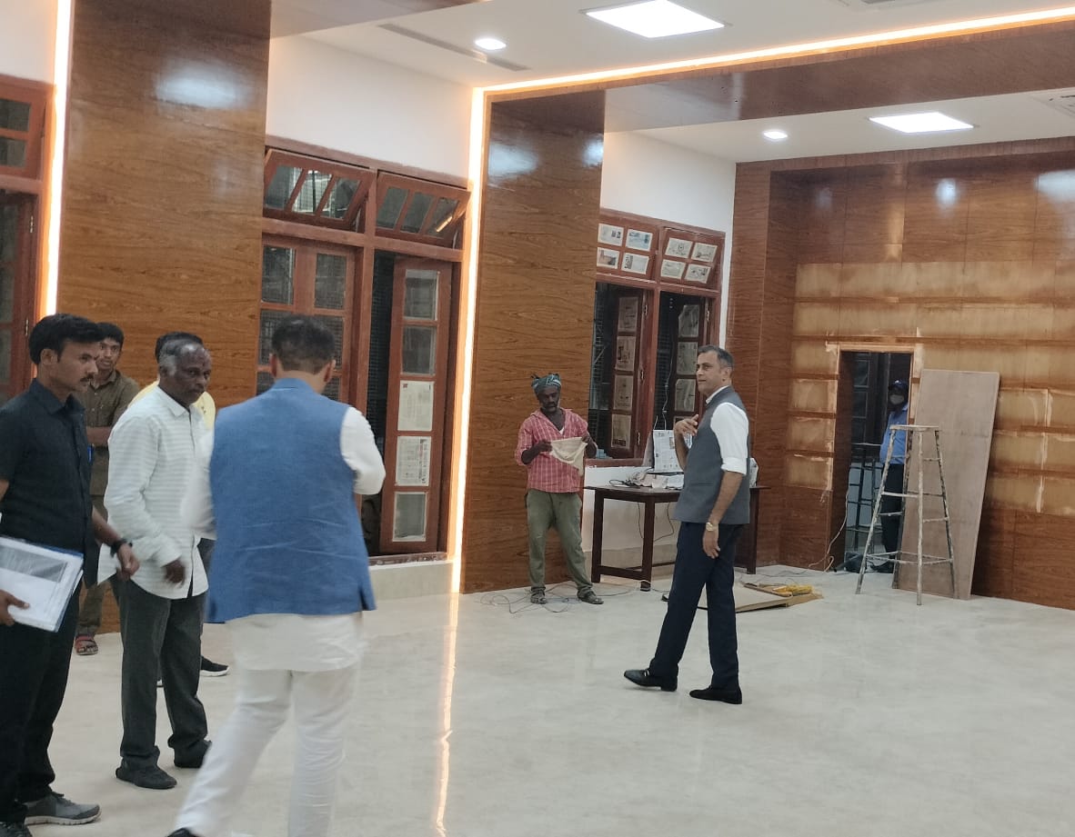 ರಾಜ್ಯಸಭಾ ಚುನಾವಣೆ ಎ.ಎಸ್.ಪೊನ್ನಣ್ಣ ರವರಿಂದ ಪೂರ್ವ ಸಿದ್ದತೆ ವೀಕ್ಷಣೆ