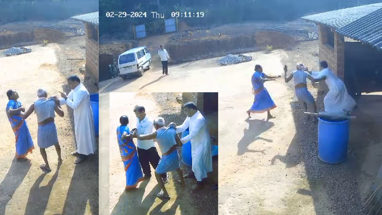 ವೃದ್ಧ ದಂಪತಿಯ ಮೇಲೆ ಚರ್ಚ್ ಧರ್ಮಗುರುವೊಬ್ಬರಿಂದ ಹಲ್ಲೆ