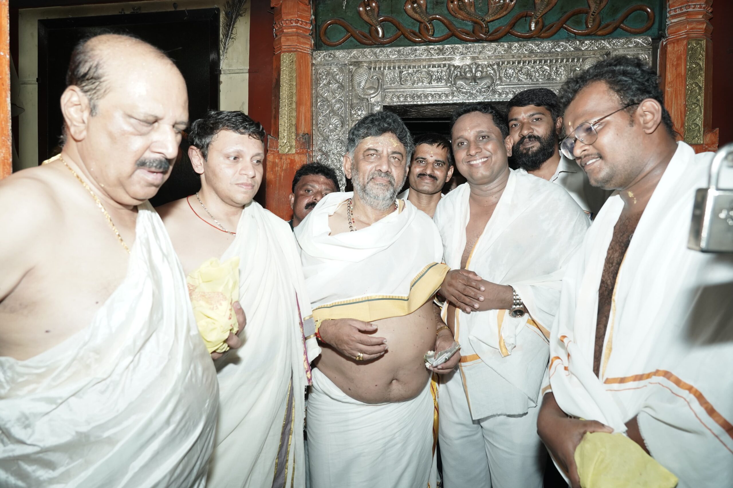 ಕುಕ್ಕೆ ಸುಬ್ರಹ್ಮಣ್ಯಕ್ಕೆ ಉಪ ಮುಖ್ಯಮಂತ್ರಿ ಡಿ.ಕೆ.ಶಿವಕುಮಾರ್ ಭೇಟಿ